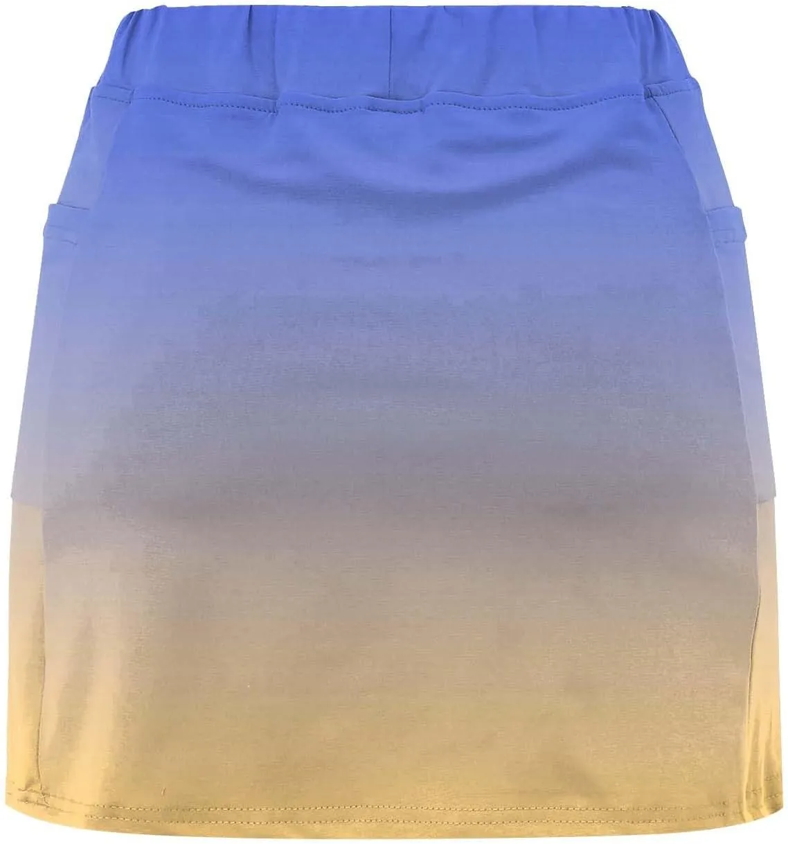 aihihe Pleated Skirts for Women Plus Size Pink Womens Shorts Casual Long Length Tennis Dress with Pockets Plus Size