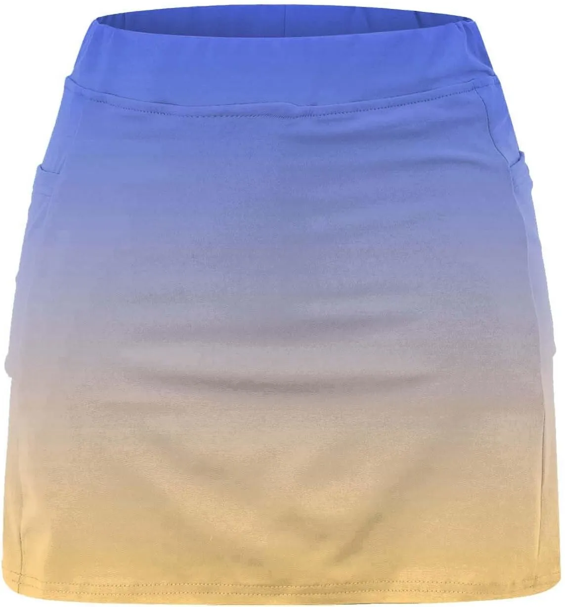 aihihe Pleated Skirts for Women Plus Size Pink Womens Shorts Casual Long Length Tennis Dress with Pockets Plus Size