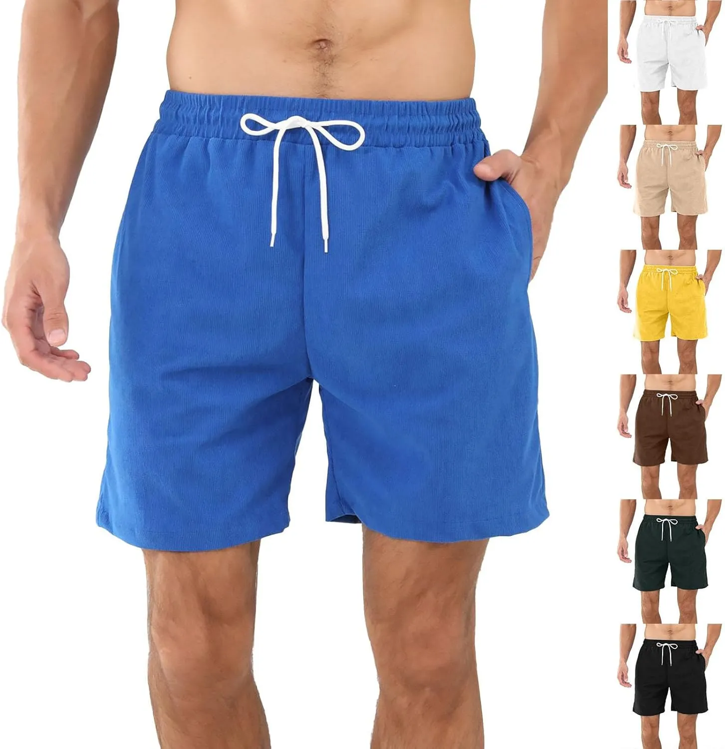 Alalaso Mens Swim Trunks Quick Dry Swim Shorts with Mesh Lining Solid Color Swimwear Bathing Suits