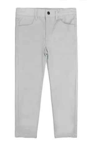AM Light Grey Twill Pant