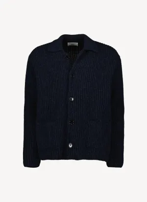 Ami - Cardigan - Dark Blue - Homme