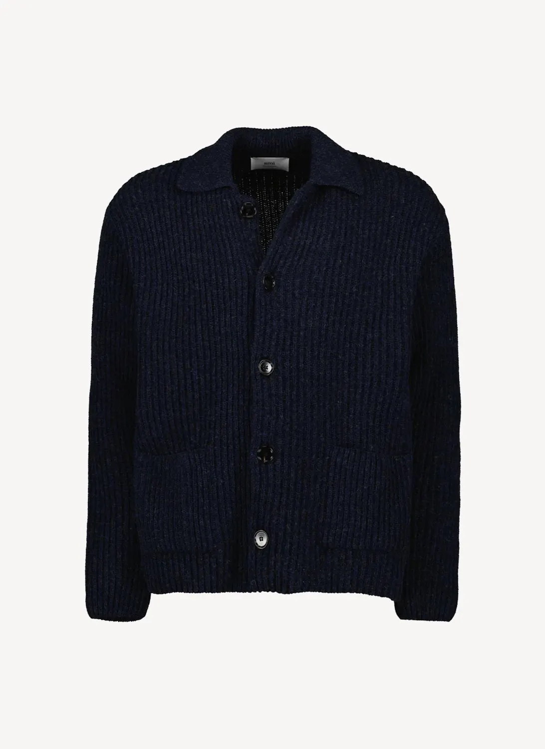 Ami - Cardigan - Dark Blue - Homme