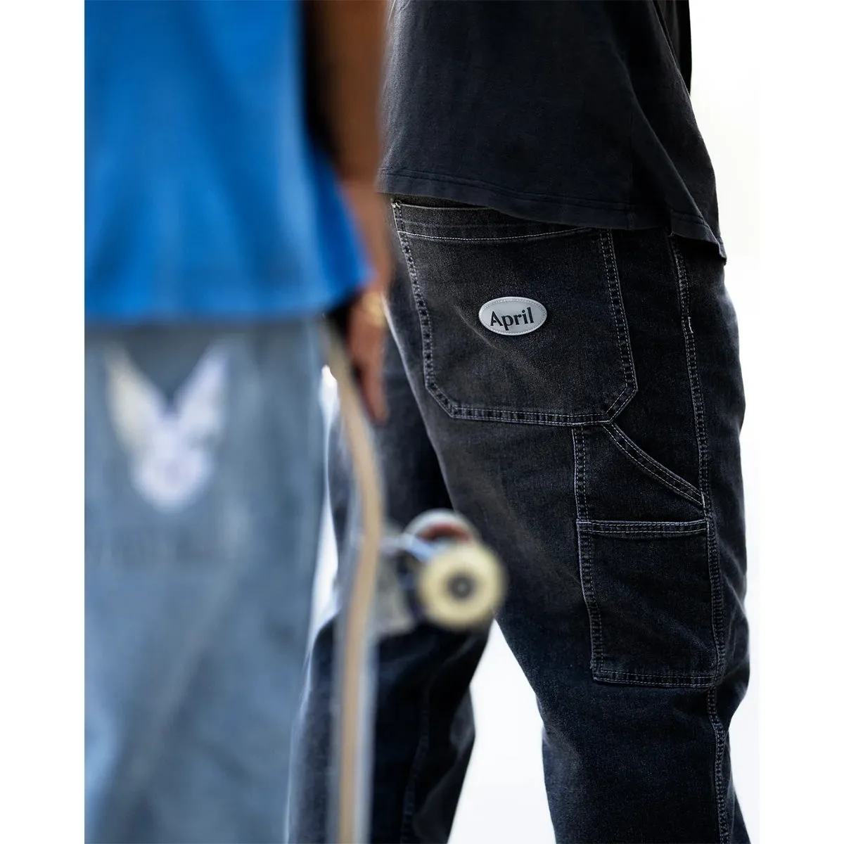 April - Carpenter Jeans Washed Black