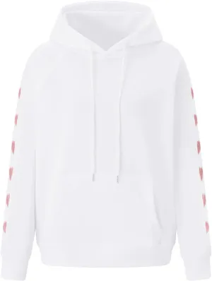 Argeousgor Women Y2k Graphic Print Hoodies Teen Girls Pullover Sweatshirt Long Sleeve Crewneck Aesthetic Loose Fit Top