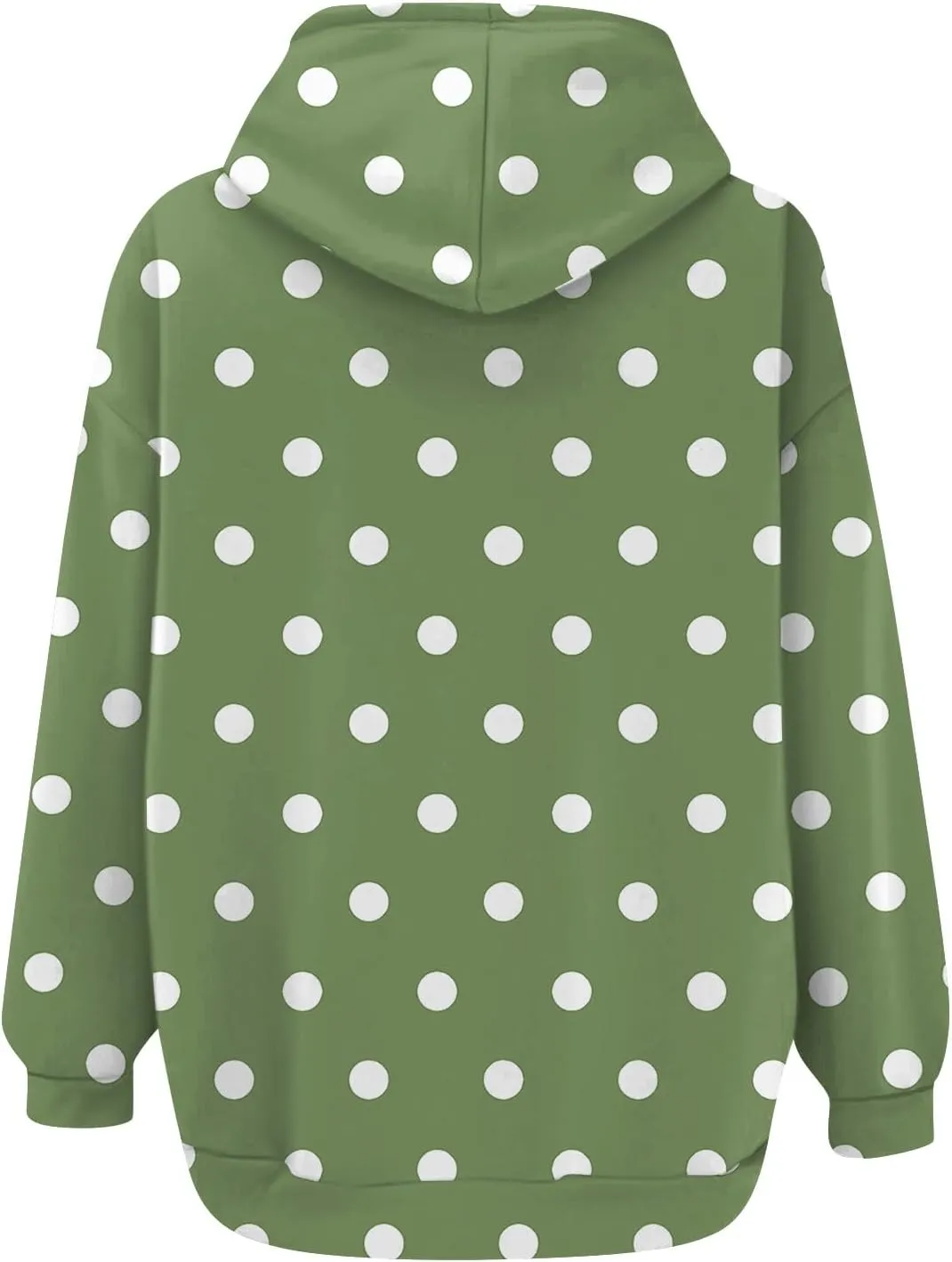 Baggy Full Zip Hoodie for Women Fashion Fall Long Sleeve Sweatshirts Printed Outdoor Jackets with Pockets S-2XL