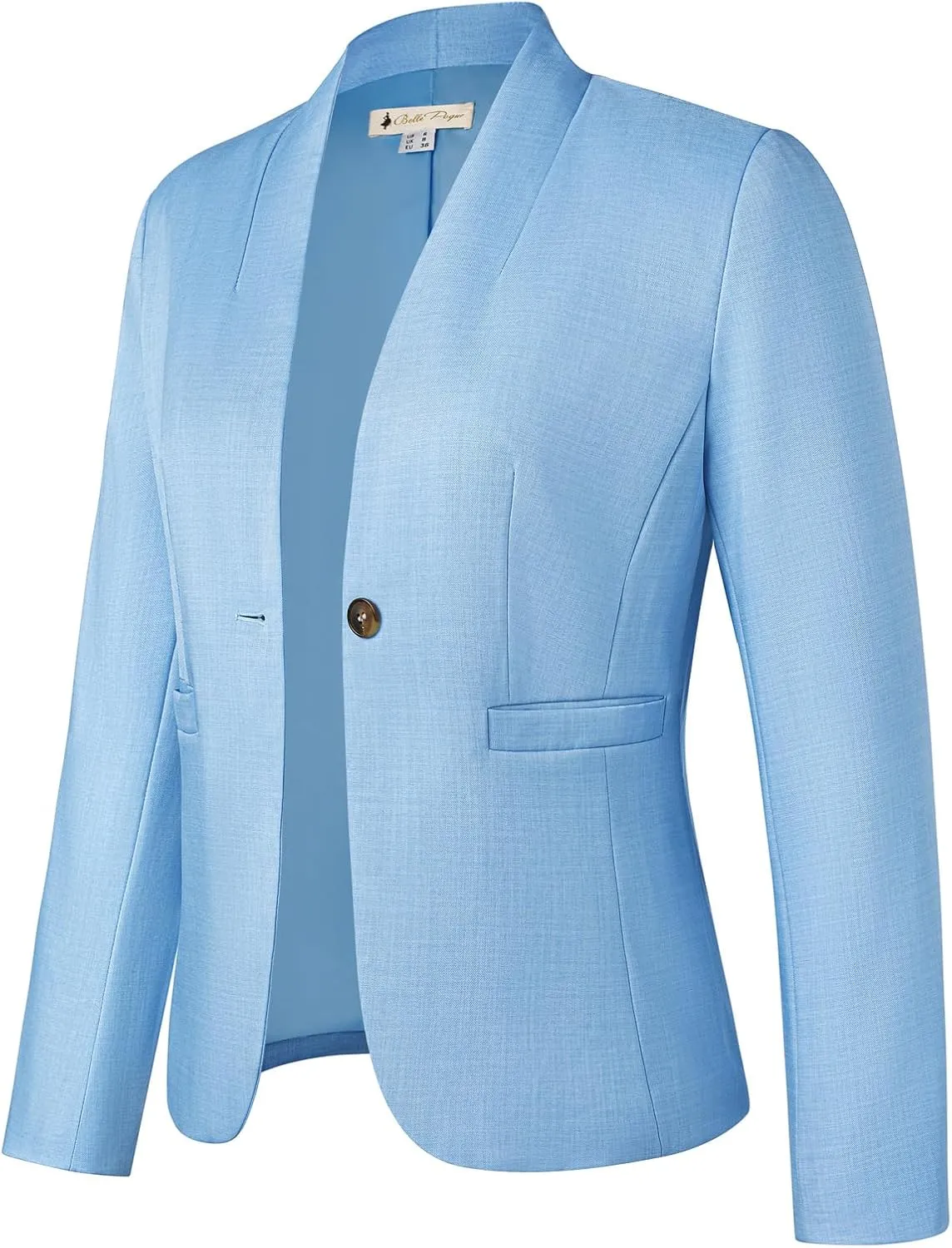 Belle Poque Blazers for Women Business Casual Blazer Jackets Fully Lined Office Work Blazer with Pockets