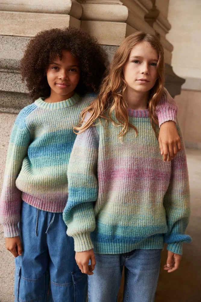Bosse Striped MOLO Wool Blend Sweater, Multicolor