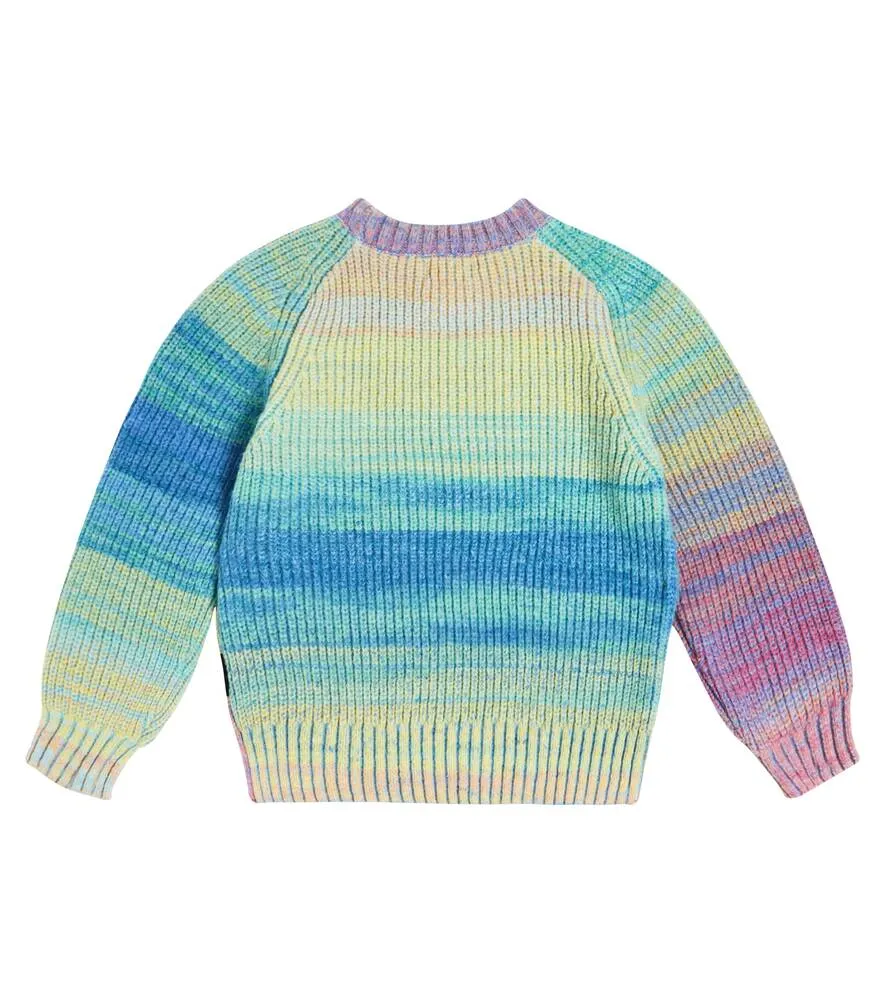 Bosse Striped MOLO Wool Blend Sweater, Multicolor