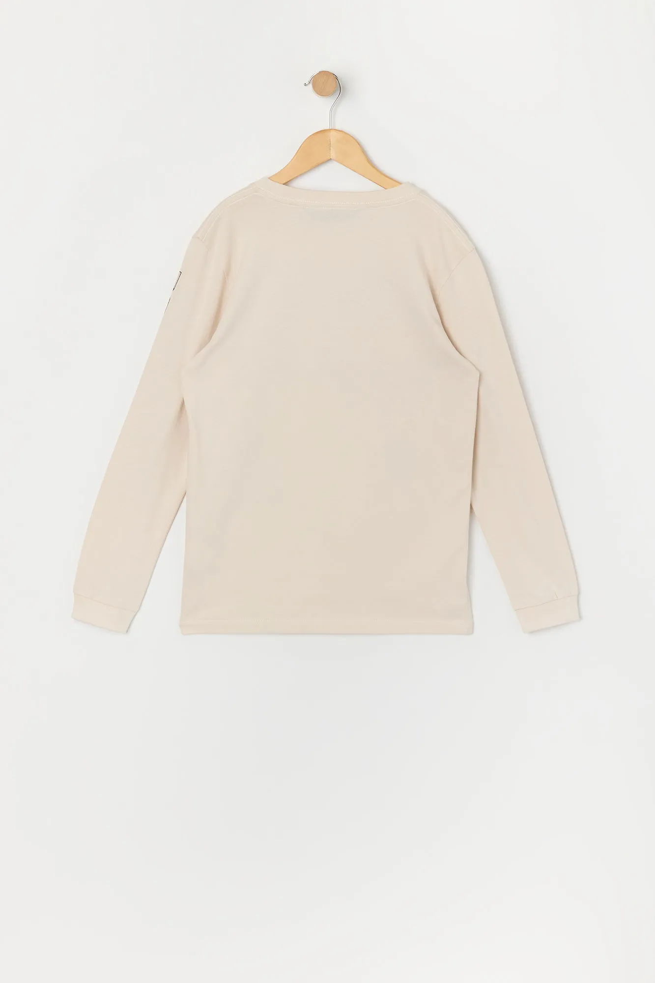 Boys Just Skate Graphic Long Sleeve Top