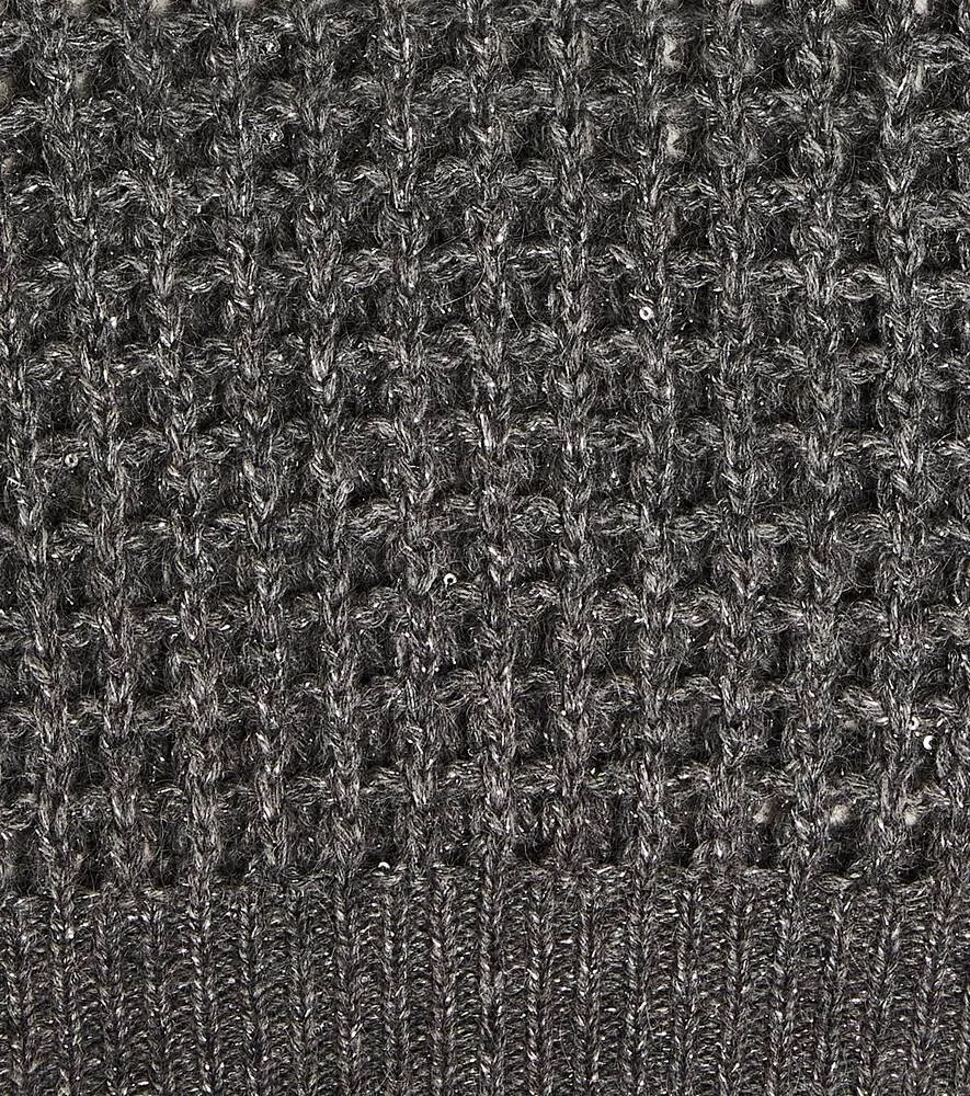 Brunello Cucinelli wool and cashmere blend sweater, gray