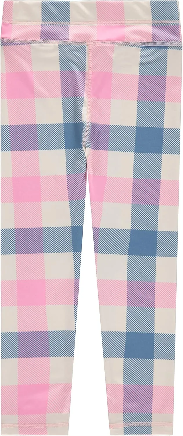 BTween Girls 4 Pack Leggings Set, Exercise, Sports Tights with Wide Waistband for Girls