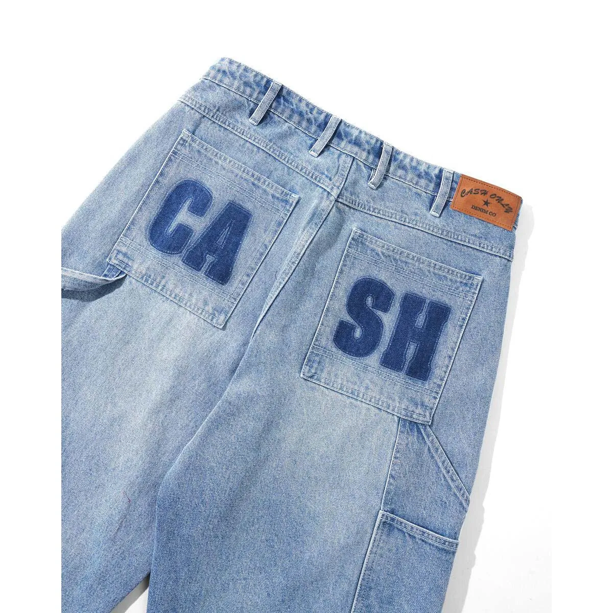 Cash Only - Blockout Denim Jeans Silver Indigo Wash
