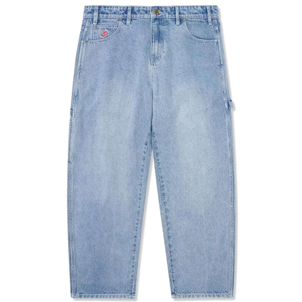 Cash Only - Blockout Denim Jeans Silver Indigo Wash