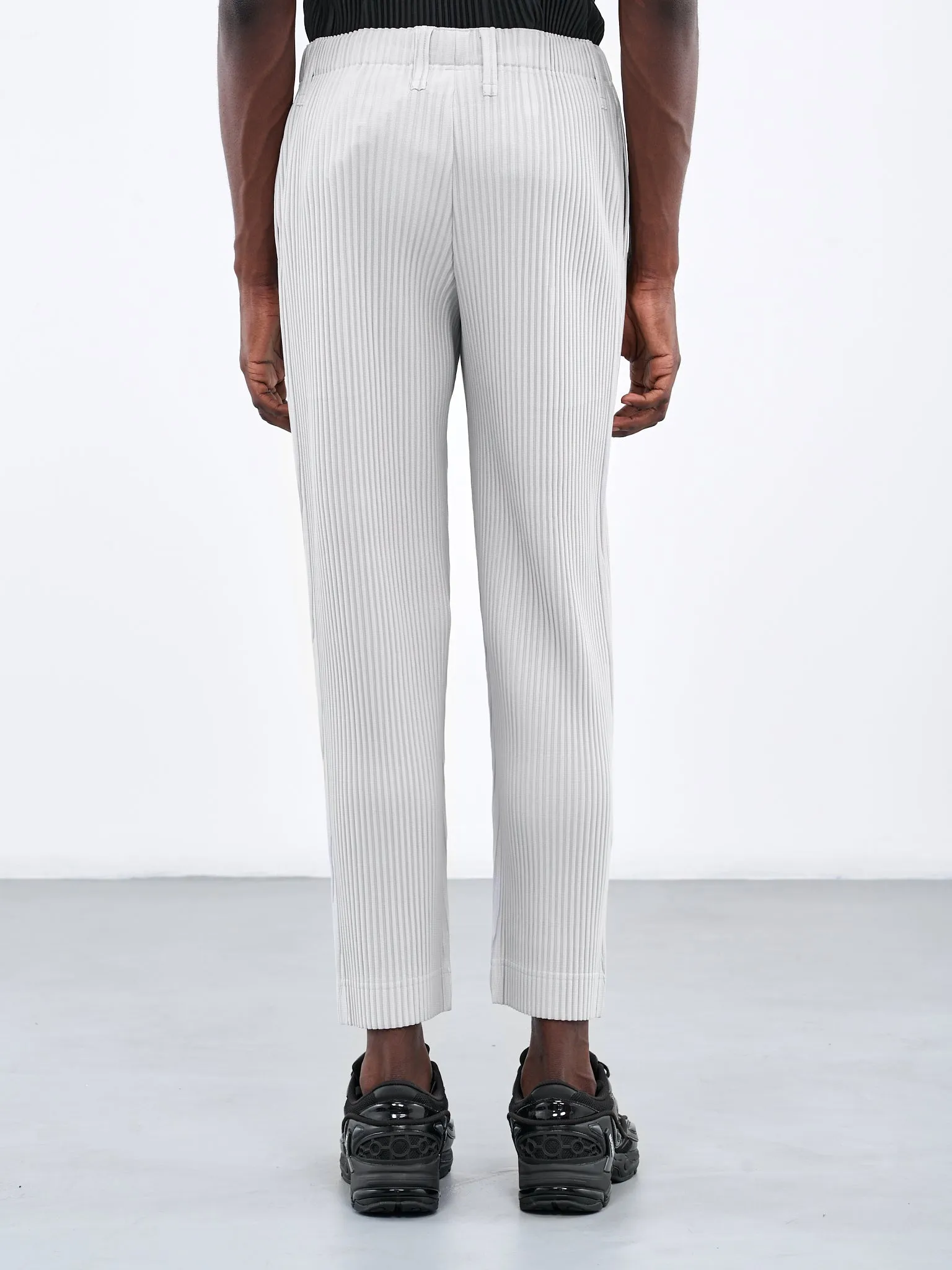 Color Pleats Trousers (HP38JF450-11-LIGHT-GRAY