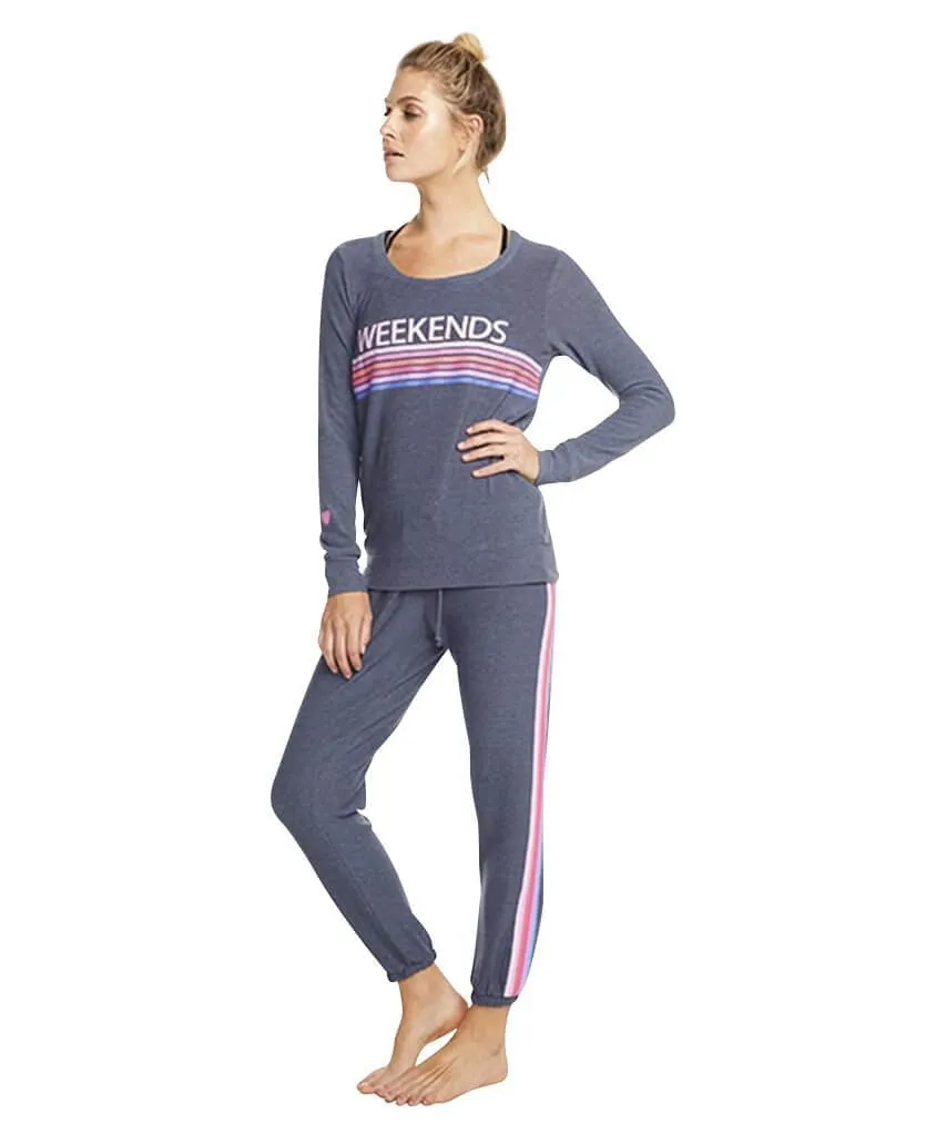 Cozy Stripe Lounge Pant