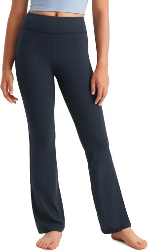 CRZ YOGA Girls Butterluxe Flare Leggings - Kids High Waist Bell Bottoms Bootcut Lounge Casual Active Yoga Dance Pants