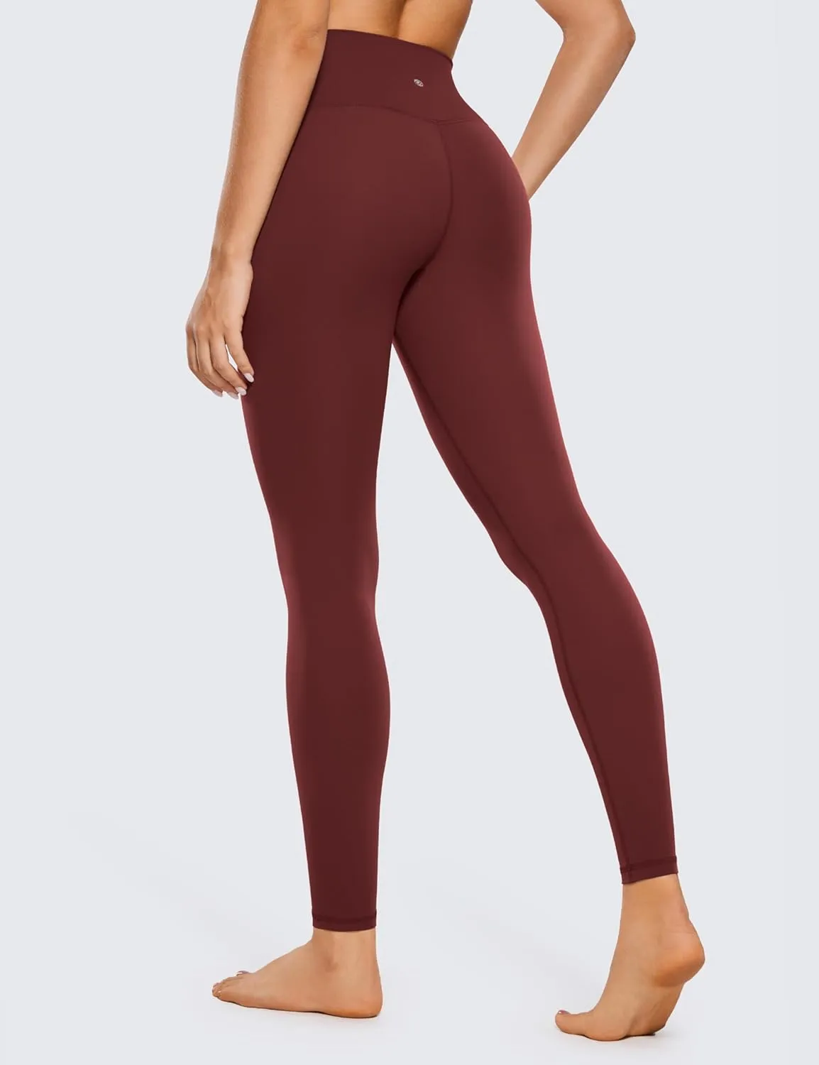 CRZ YOGA Womens Butterluxe Crossover High Waist Workout Leggings 28" - Criss Cross Full Length Gym Lounge Athletic Yoga Pants
