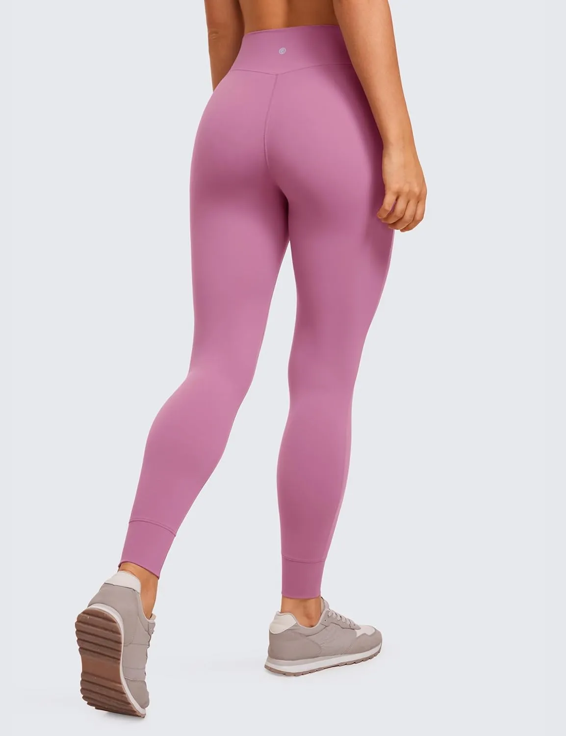 CRZ YOGA Womens Butterluxe High Waisted Joggers 27 Inches - Buttery Soft Lounge Yoga Pants with Pockets Workout Leggings