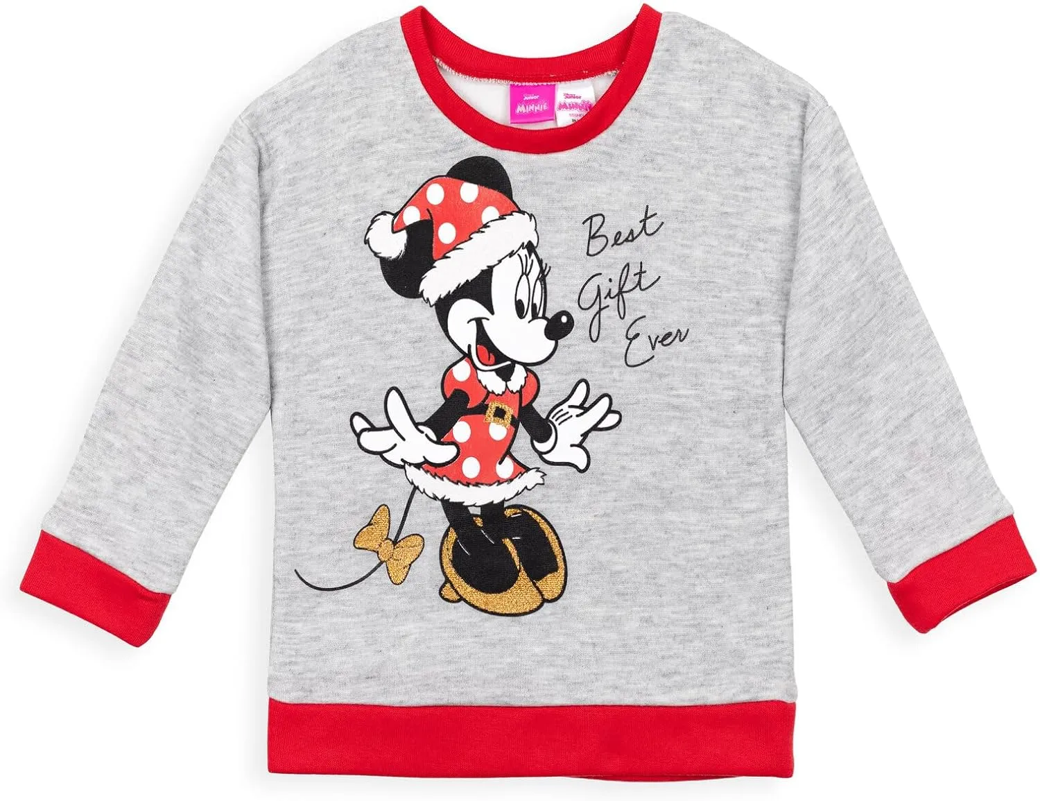 Disney Minnie Mouse Christmas Fleece Sweatshirt and Leggings Outfit Set Infant to Big Kid