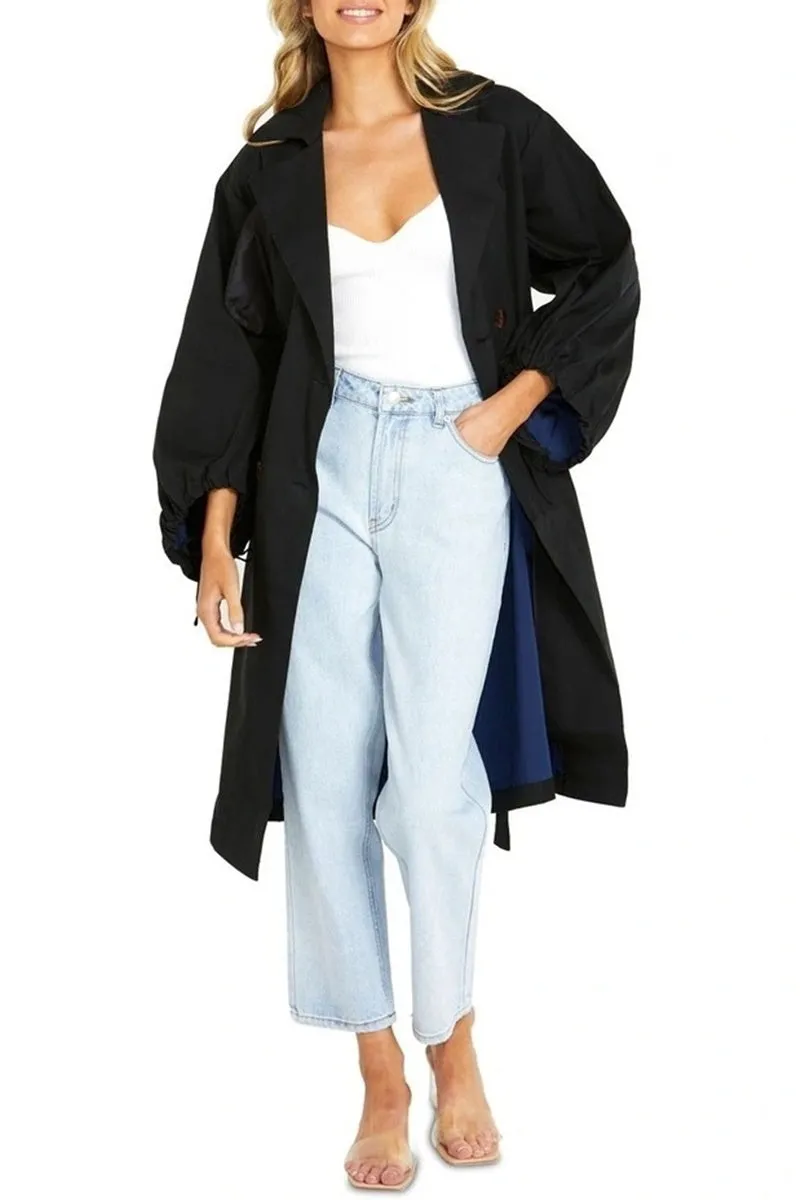 Fate   Becker - Secret Balloon Sleeve Trench