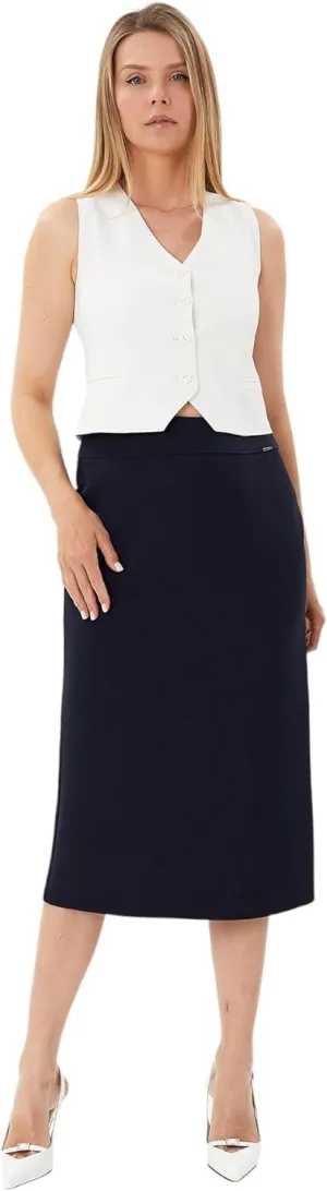 G-Line Pencil Skirt for Women, Dress Midi Skirt, Plus Size Skirts for Women