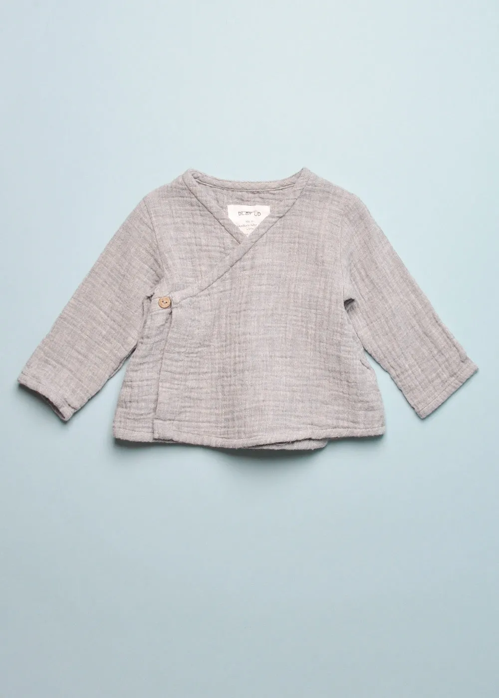 GAUZE WRAP TOP