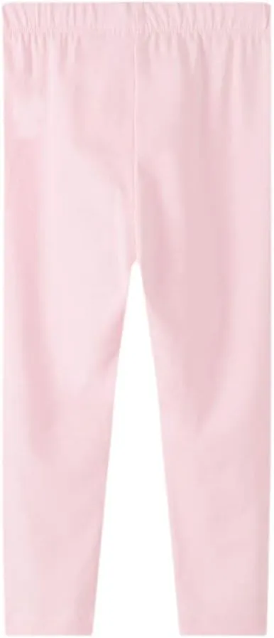 Girls Leggings 3-Pack Set Cotton Casual Solid Stripe Stretch Tights Pants