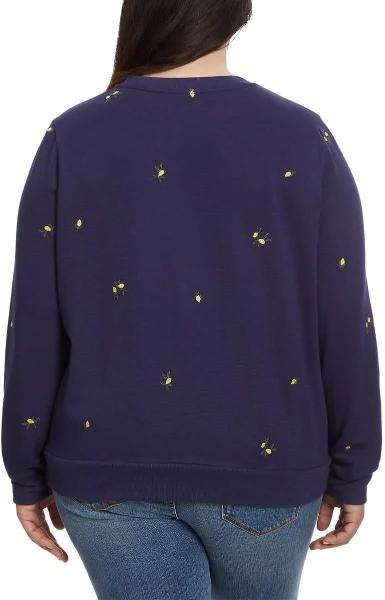 Gloria Vanderbilt Ladies' Embroidered Crewneck Long Sleeve Pullover
