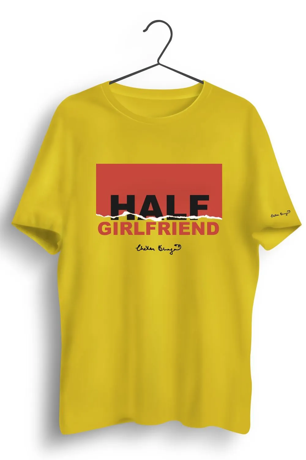 Half Girlfriend Graphic Printed Tshirt