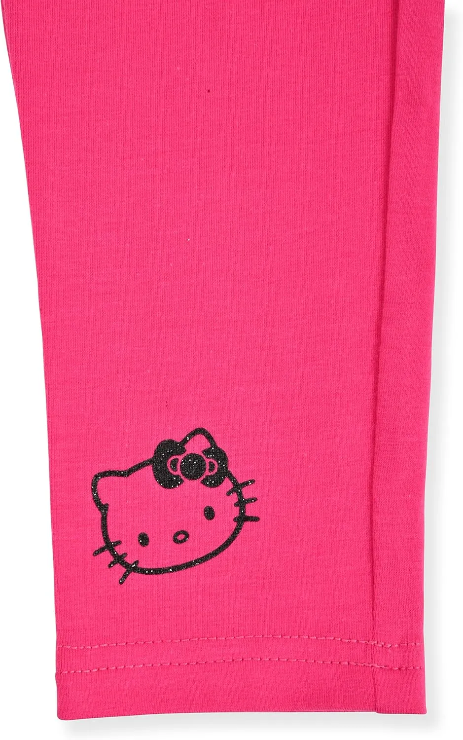 Hello Kitty Girls Legging Set 2 Piece Sherpa Fleece Crew Neck Sweatshirt and Leggings Outfit
