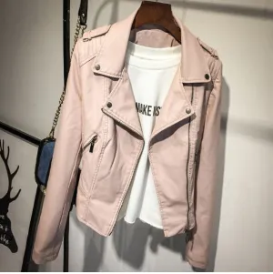 Leather Jackets Brand Motorcycle PU Leather