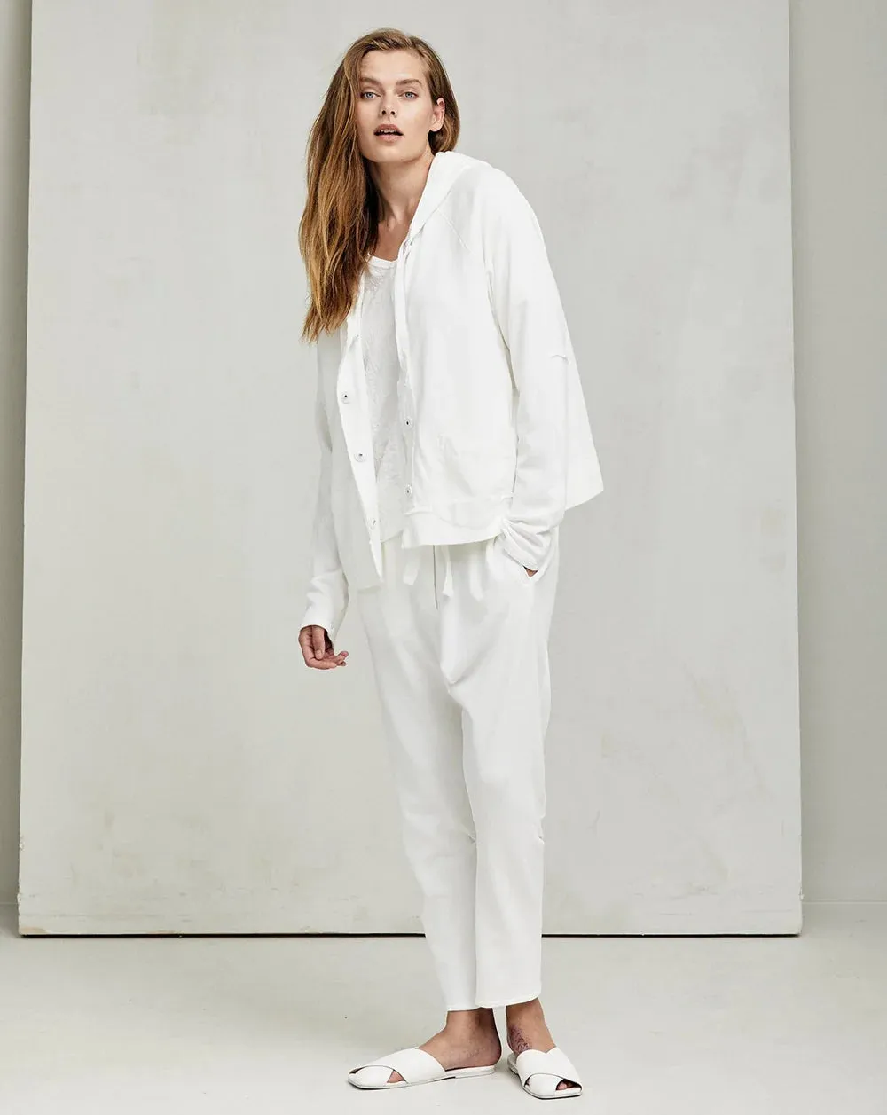 Light Sweat Pants - Natural