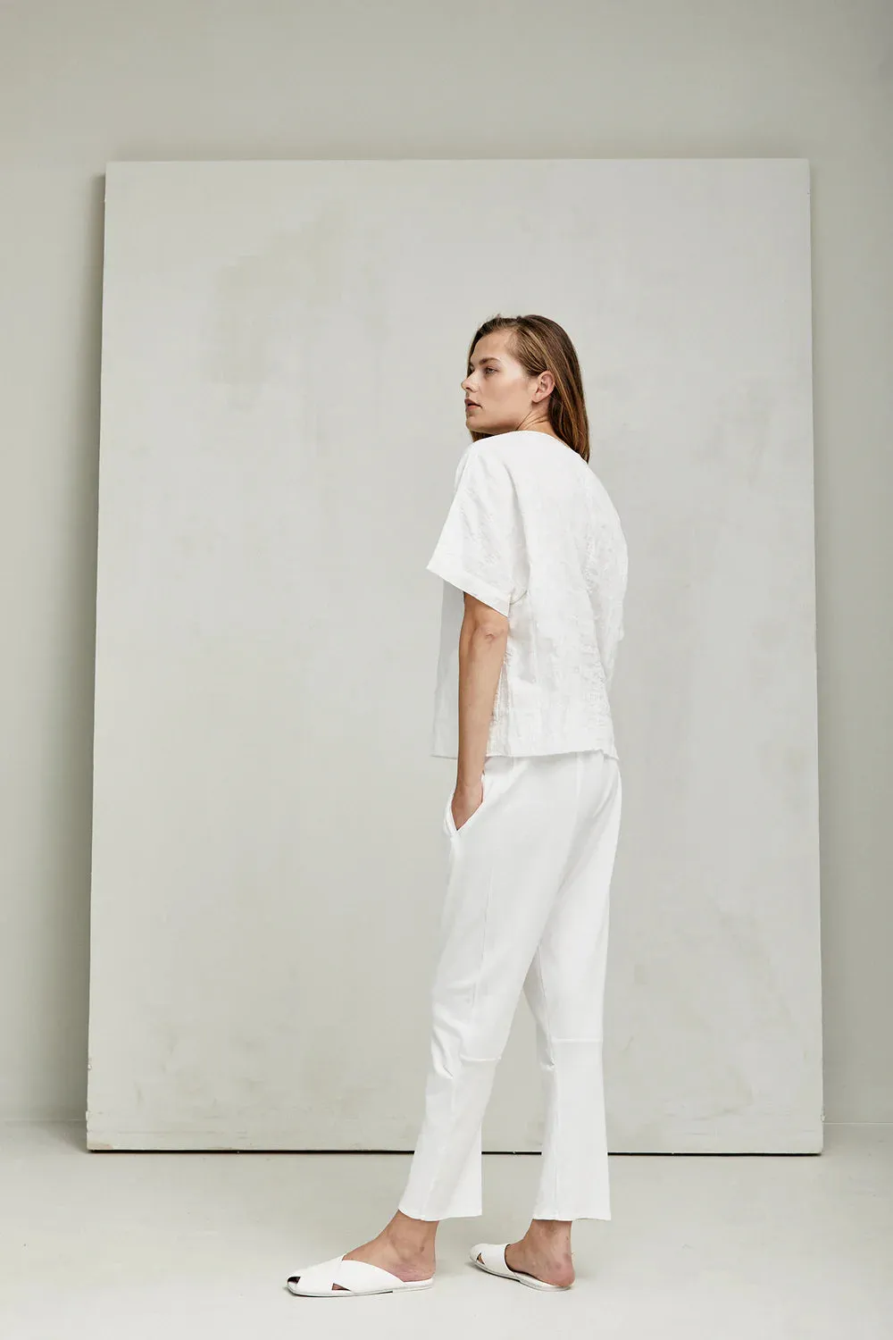 Light Sweat Pants - Natural