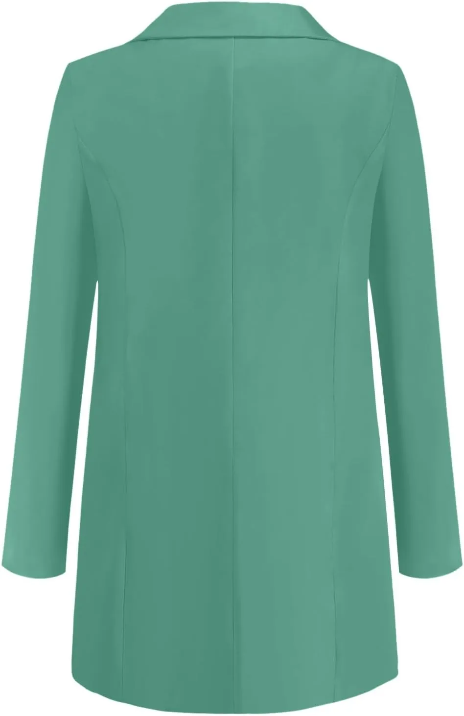 Lightweight Blazer For Women 2025 Office Work Jackets Long Sleeve Solid Formal Open Front Lapel Trendy Cardigans