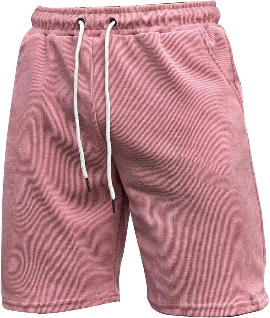 Lightweight Summer Sweat Shorts for Men Casual Stretchy Waist Drawstring Short Joggers Slim Fit Gym Workout Short with Pocket