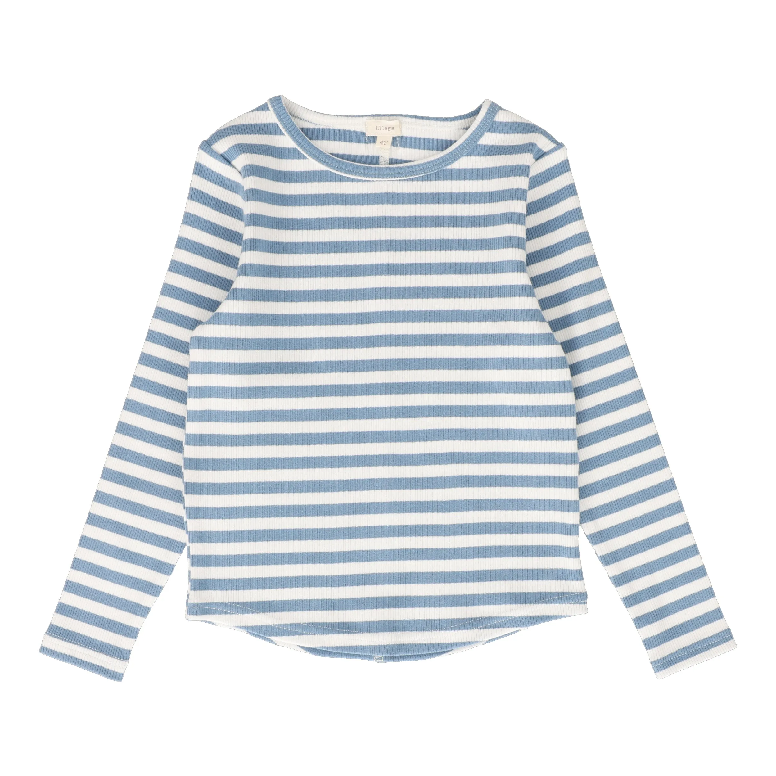 LIL LEGS STRIPED GIRLS STRIPED TEE LONG SLEEVE