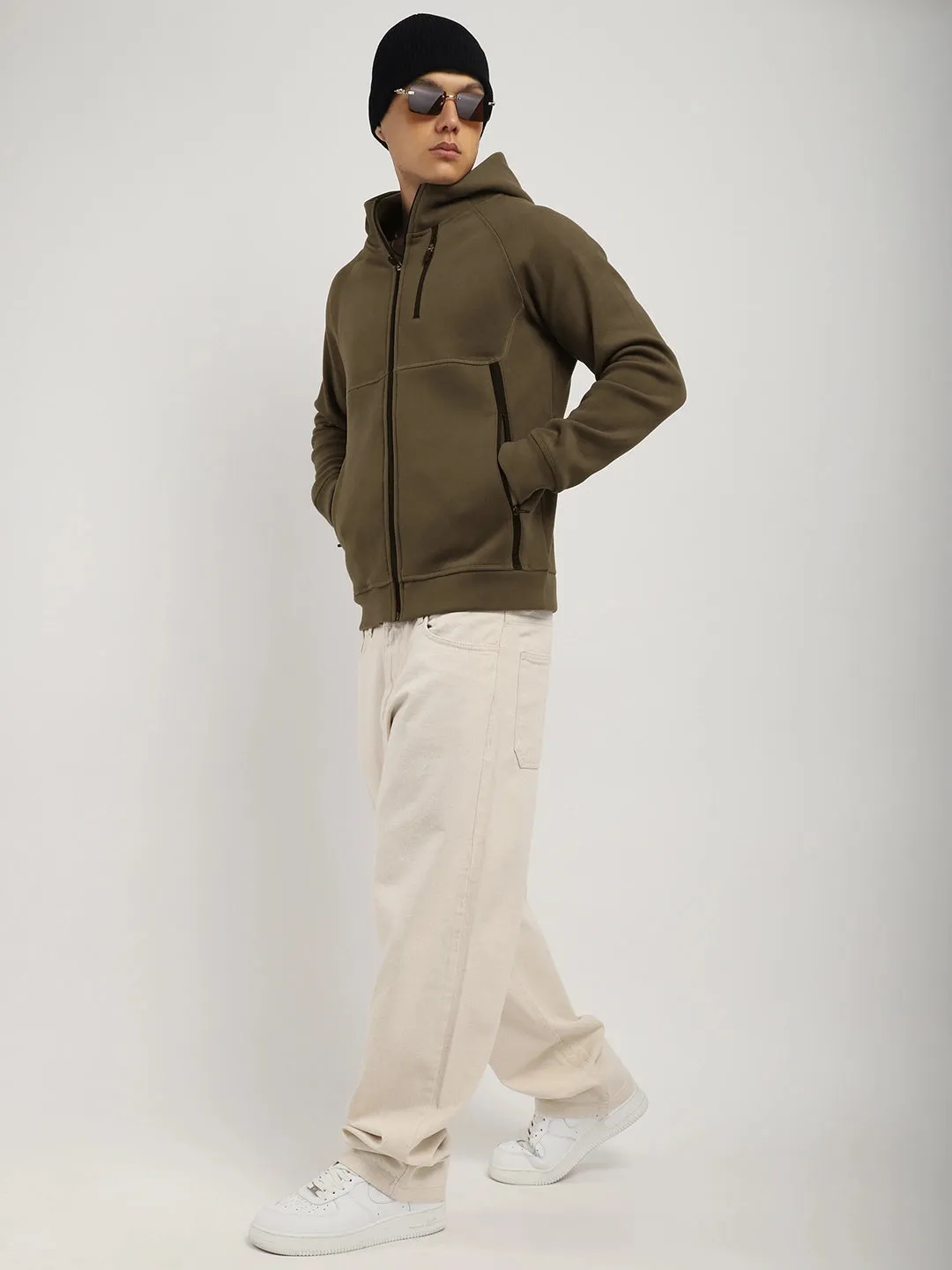 London Wayfarer Brown Hoodie