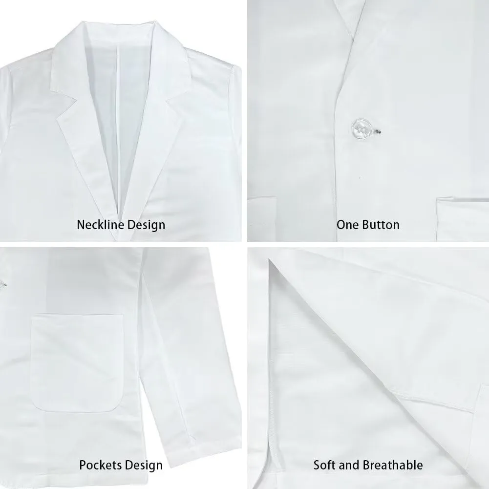 Men's Casual Blazer Long Sleeve Suit Jackets Sports Coats One Button Business Jacket with Pocket S-5XL