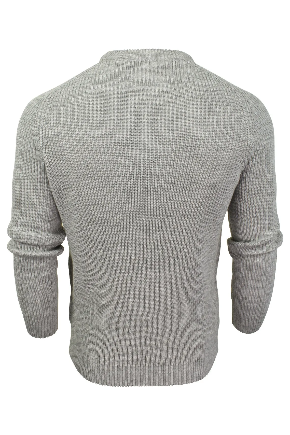 Mens Turtle Neck Knit Jumper by Dissident 'Mino' Wool Mix
