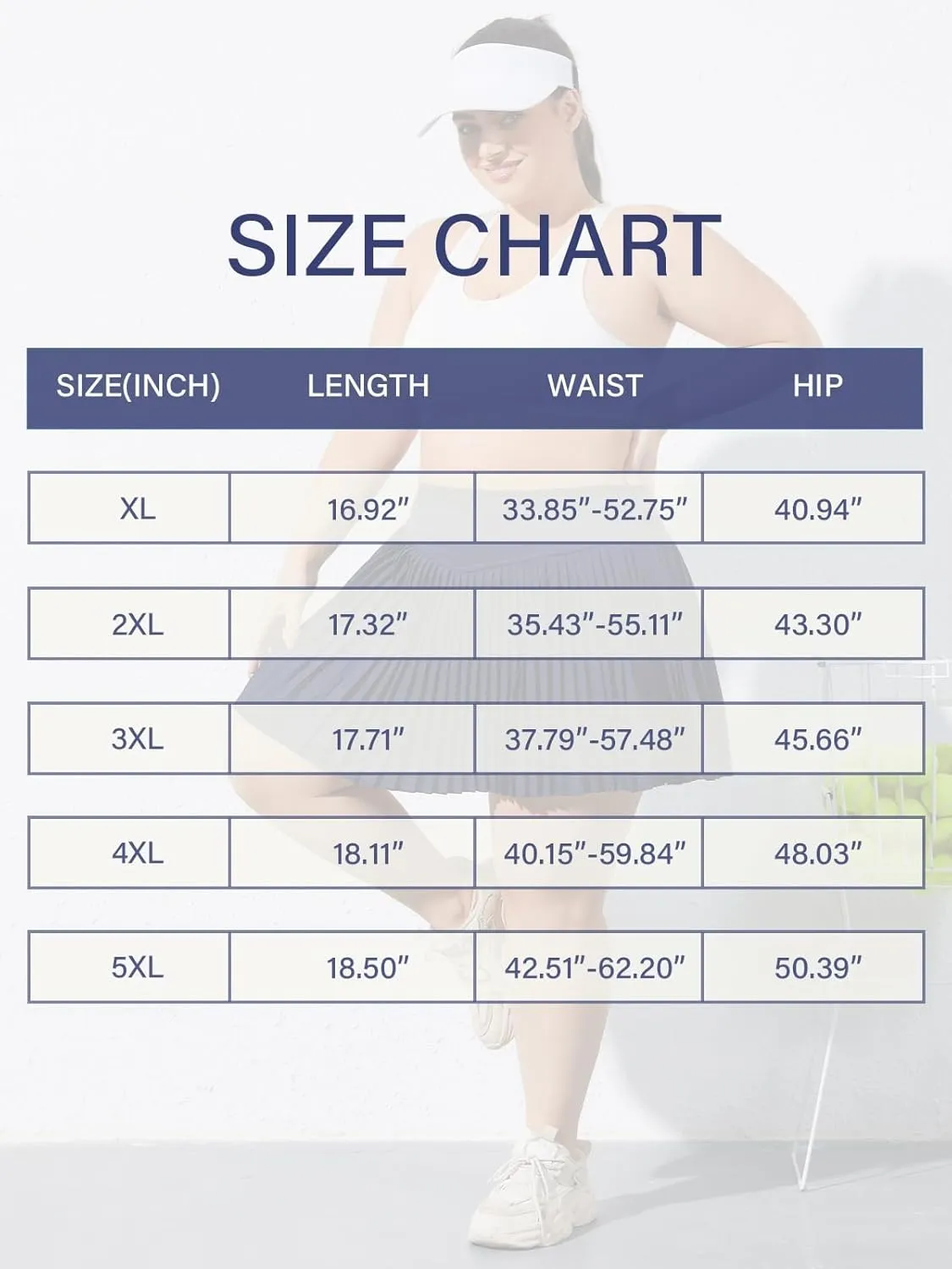 Moon Wood Women Plus Size Pleated Tennis Skirt with Shorts High Waisted Athletic Golf Skort Skirts with Pockets