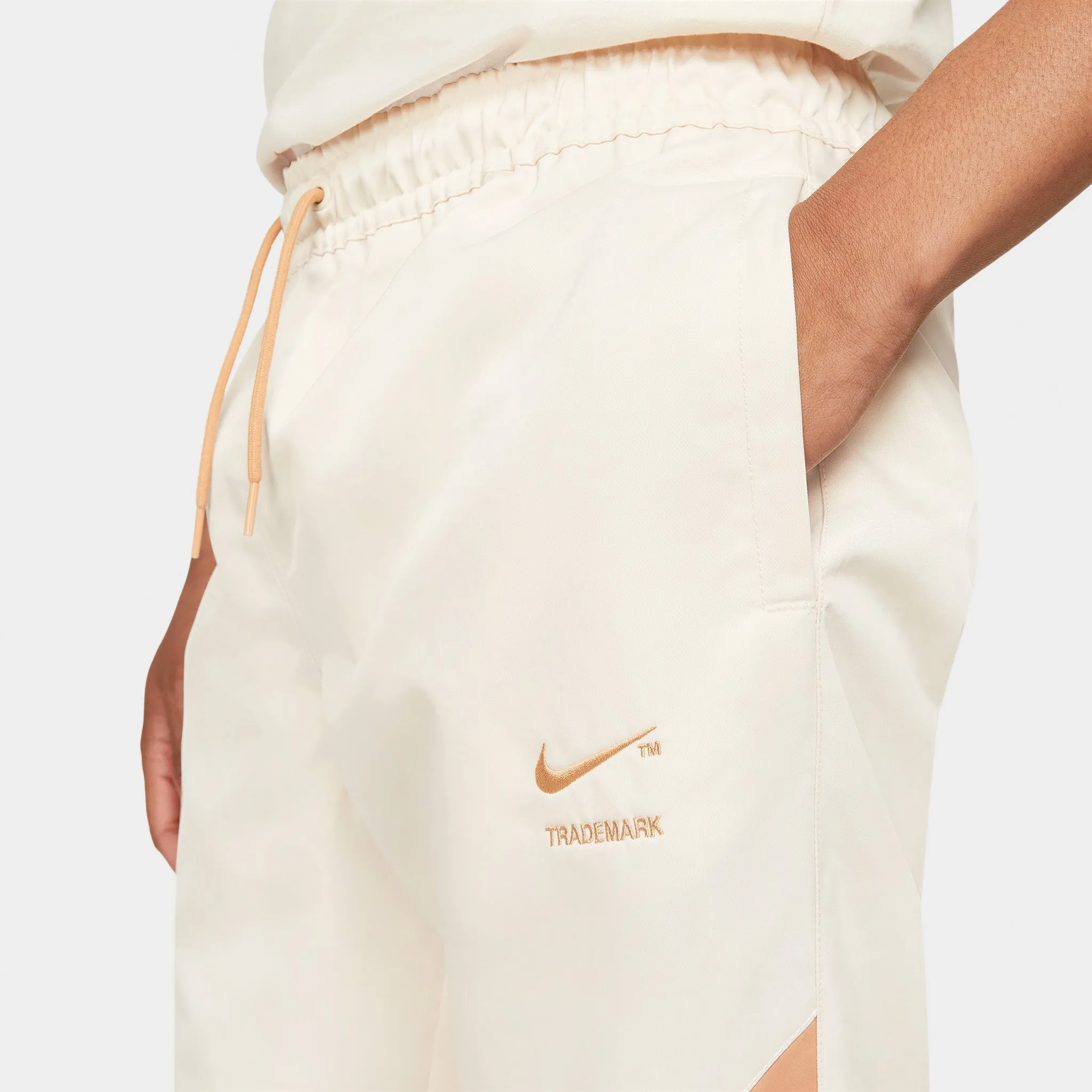 Nike Sportswear Swoosh Pants Pearl White / Light Cognac - Light Cognac