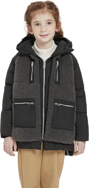 Orolay Children Hooded Down Coat Girl's Quilted Puffer Jacket Boy's Winter Jackets