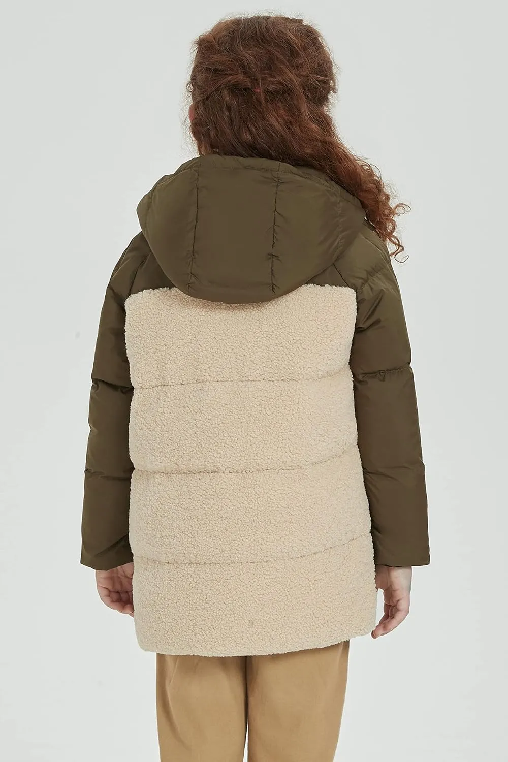 Orolay Children Hooded Down Coat Girl's Quilted Puffer Jacket Boy's Winter Jackets
