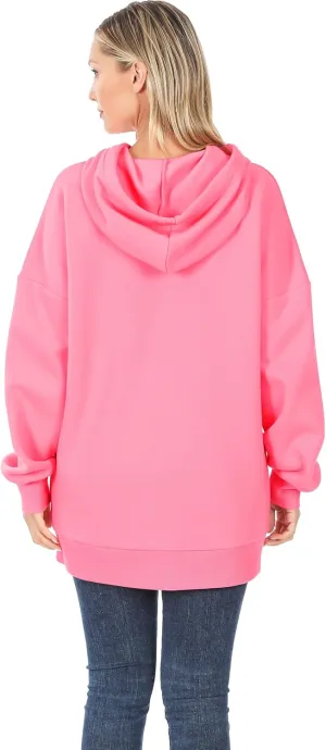 OVERSIZED HOODIE Longline SweaterShirts