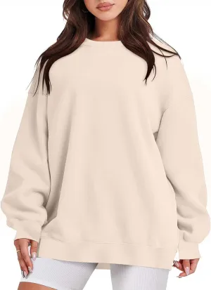 Oversized Sweatshirt For Women Cute Teen Girls y2k Clothes Long Sleeve Crewneck Pullover Hoodie Fall Fashion 2023