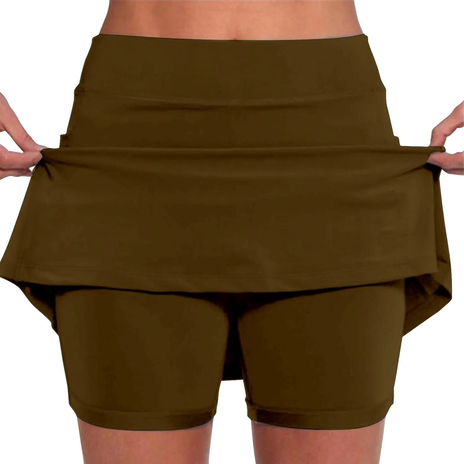 Pleated Skirts for Women Long Length Athletic Dress for Women xs Womens Casual Dress Knee Length Shorts