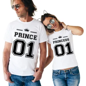 Prince & Princess 01 Couple Tees