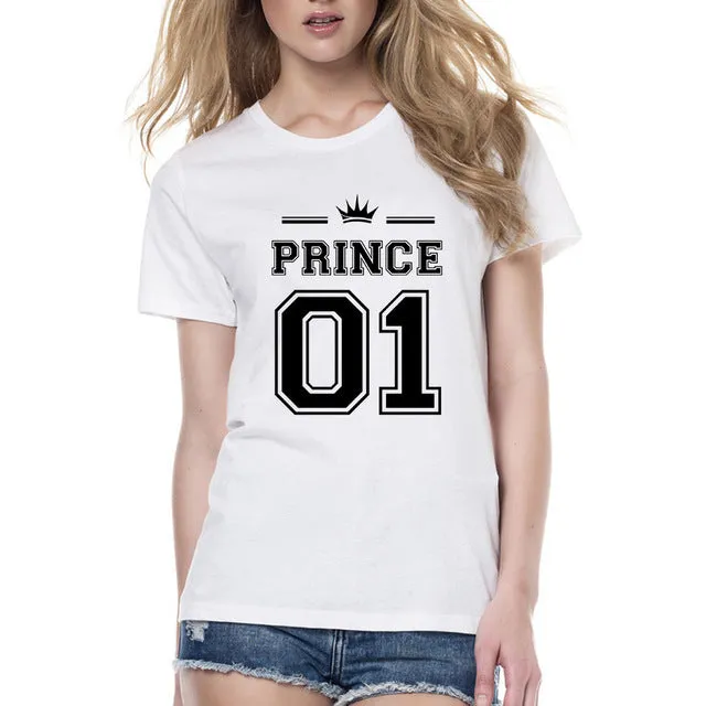 Prince & Princess 01 Couple Tees