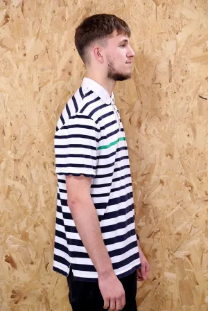 Rare White Striped Polo by Ralph Lauren