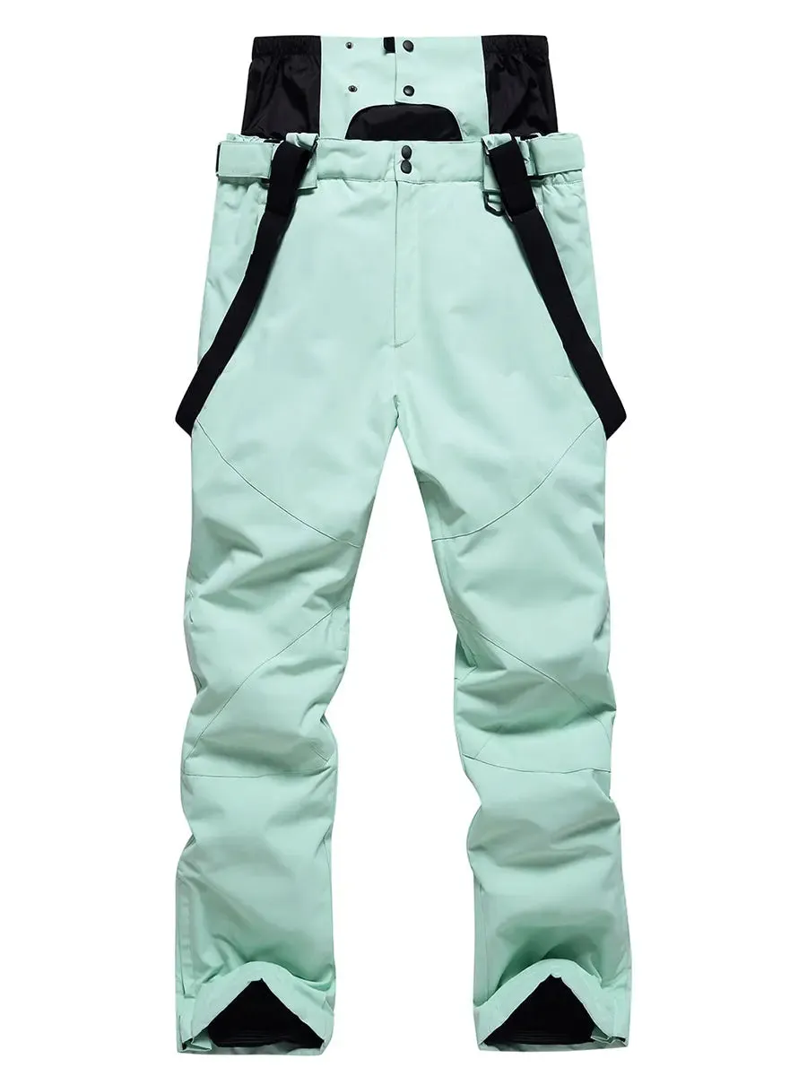 Riuiyele Men Detachable Ski Bibs & Pants